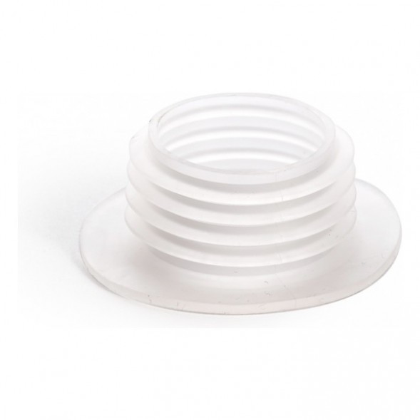 Уплотнитель для шахты d-45 SPD-12 (с юбочкой, белый, 45 мм) купить в Самаре