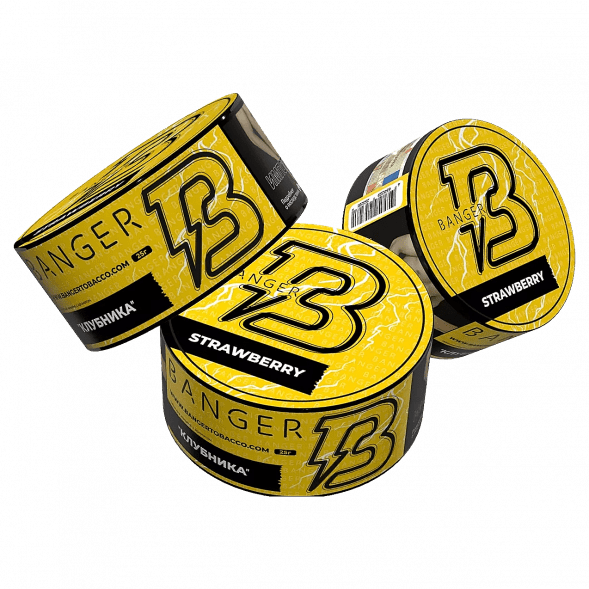Табак Banger - Strawberry (Клубника, 25 грамм) купить в Самаре