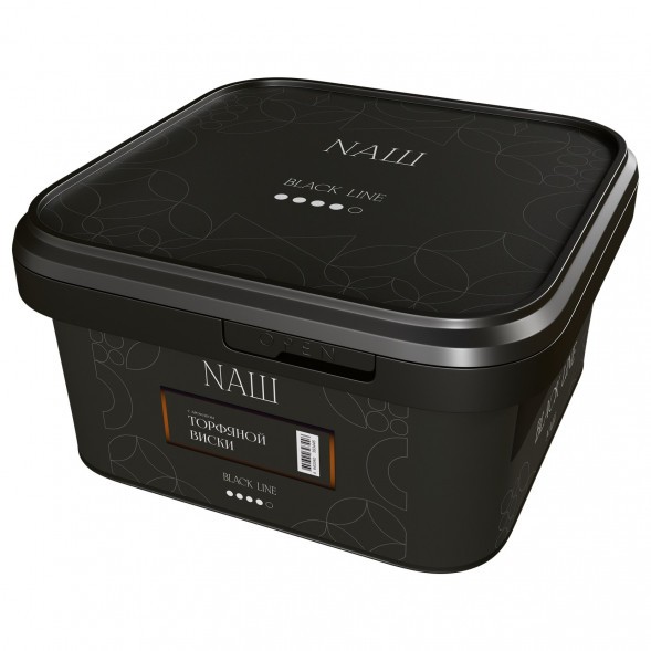 Табак NАШ BLACK - Торфяной Виски (200 грамм) купить в Самаре