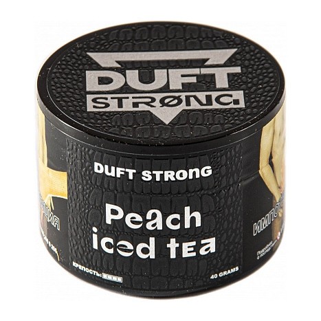 Табак Duft Strong - Peach Iced Tea (Ледяной Персиковый Чай, 40 грамм) купить в Самаре