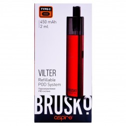 Электронная сигарета Brusko - Vilter (Красный)