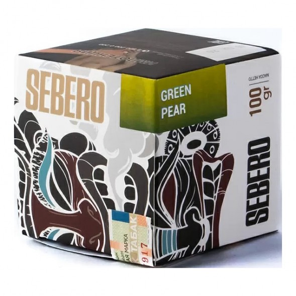 Табак Sebero - Green Pear (Зелёная Груша, 100 грамм) купить в Самаре