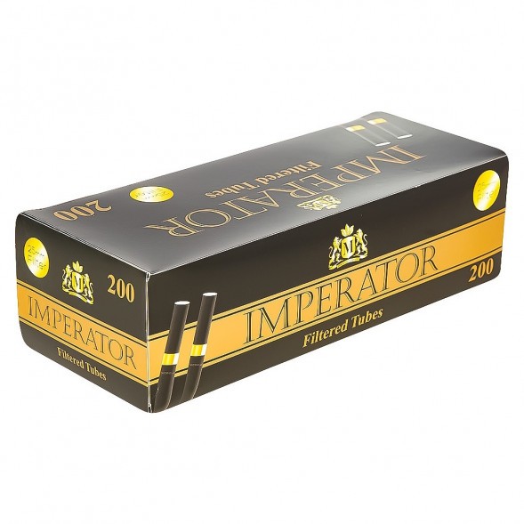Гильзы сигаретные Imperator - Black Super Long Gold (84х25 мм, 200 шт.) купить в Самаре