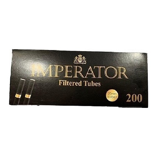 Гильзы сигаретные Imperator - Black Super Long Gold (84х25 мм, 200 шт.) купить в Самаре
