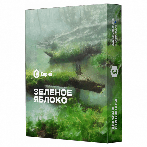 Табак Сарма - Зелёное Яблоко (40 грамм) купить в Самаре