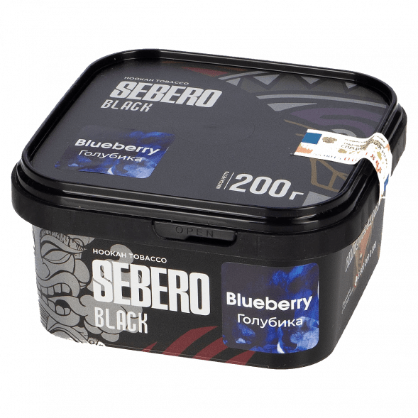 Табак Sebero Black - Blueberry (Голубика, 200 грамм) купить в Самаре