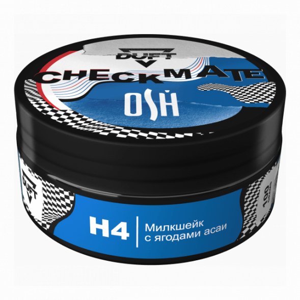 Табак Duft Checkmate - H4 Милкейк с ягодами Асаи (100 грамм) купить в Самаре