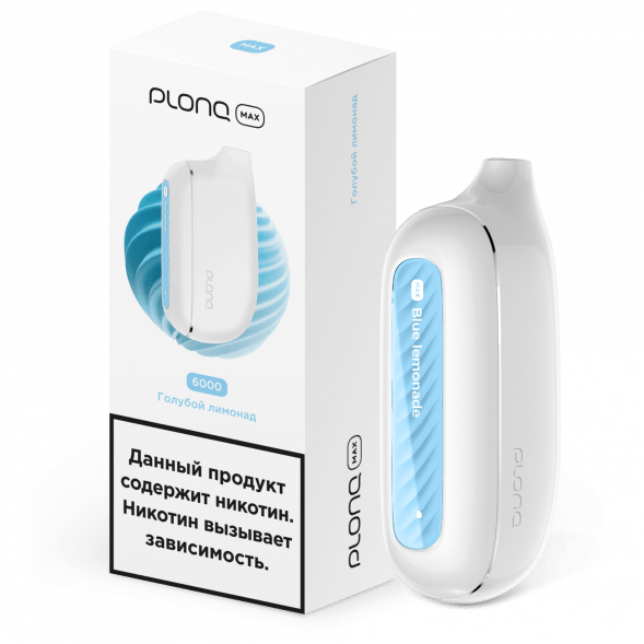 PLONQ MAX - Голубой Лимонад (6000 затяжек) купить в Самаре
