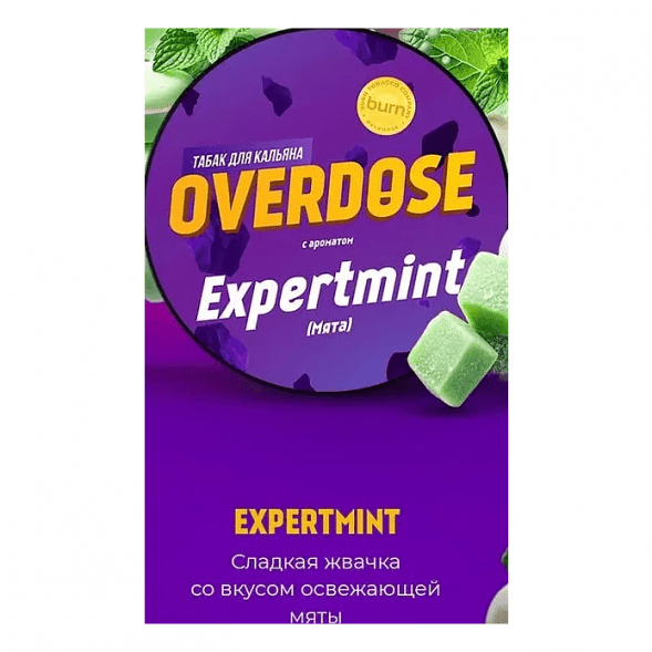Табак Overdose - Expertmint (Мята, 25 грамм) купить в Самаре