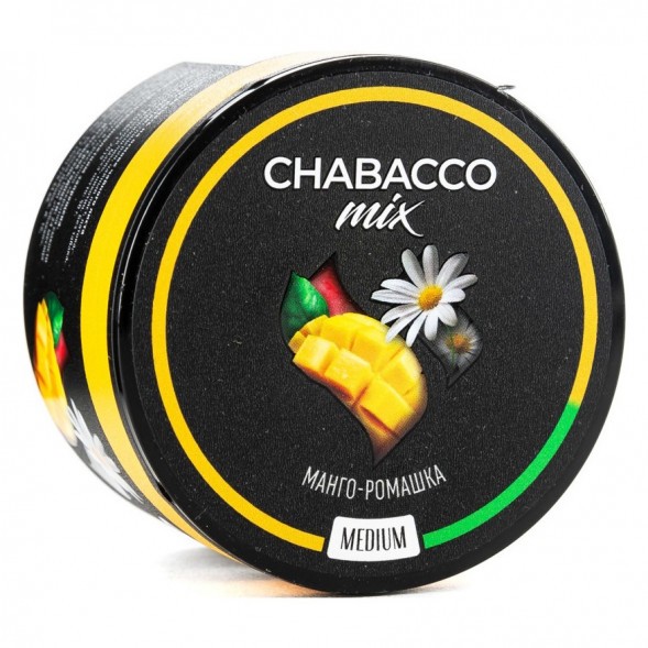 Смесь Chabacco MIX MEDIUM - Mango Camomile (Манго - Ромашка, 40 грамм) купить в Самаре