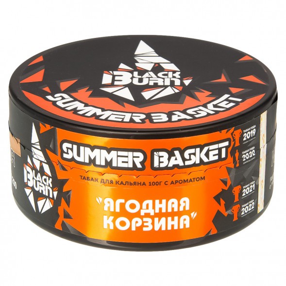 Табак BlackBurn - Summer Basket (Ягодная корзина, 100 грамм) купить в Самаре