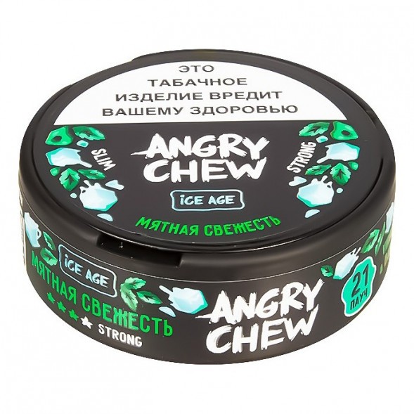 Табак жевательный Angry Chew Slim Strong - Мятная Свежесть (12 грамм) купить в Самаре