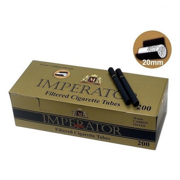 Гильзы сигаретные Imperator - Black Carbon (84х20 мм, 200 шт.) купить в Самаре