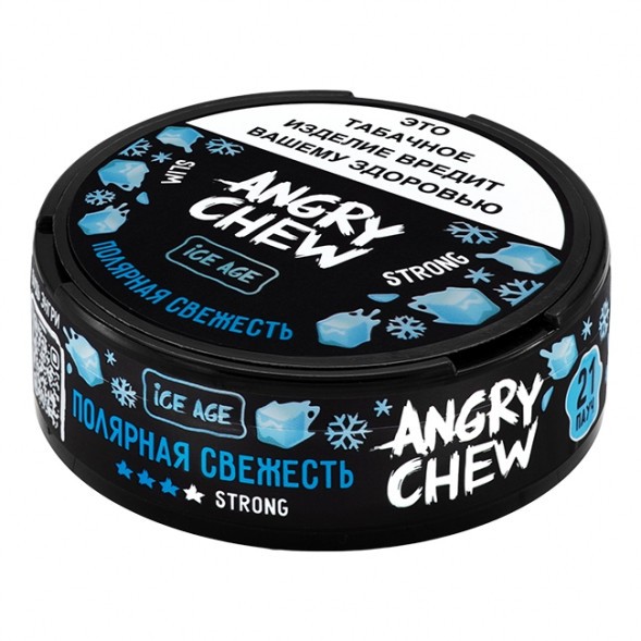 Табак жевательный Angry Chew Slim Strong - Полярная Свежесть (12 грамм) купить в Самаре