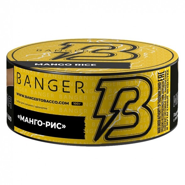 Табак Banger - Mango Rice (Манго-Рис, 100 грамм) купить в Самаре