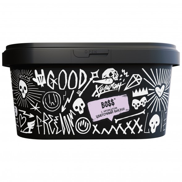 Табак Хулиган - BOSS (Цветочный Виски, 200 грамм) купить в Самаре