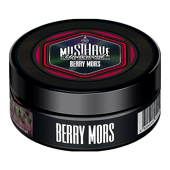 Табак Must Have - Berry Mors (Морс из Брусники, Черешни и Малины, 125 грамм) купить в Самаре