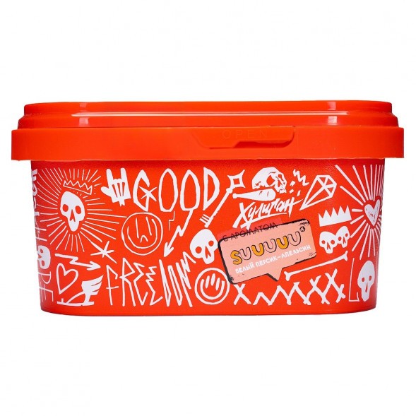 Табак Хулиган - Suuuuu (Белый Персик и Апельсин, 200 грамм) купить в Самаре