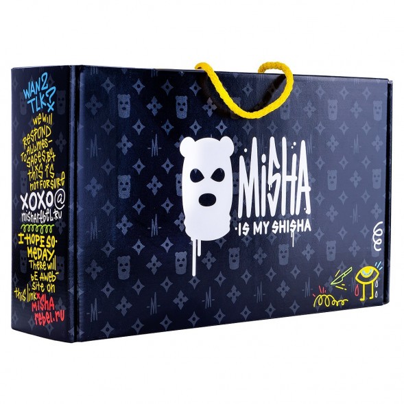 Кальян MISHA Rebel - Revolt Lemon Black (Жёлтый Чёрный, Без Колбы) купить в Самаре