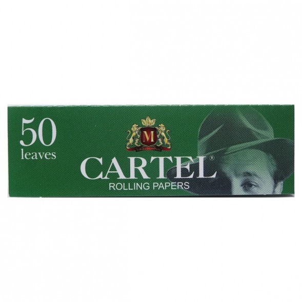 Бумага для самокруток Cartel - Green (50 штук) купить в Самаре