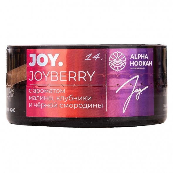 Табак Joy - Joyberry (Малина, Клубника и Чёрная Смородина, 25 грамм) купить в Самаре