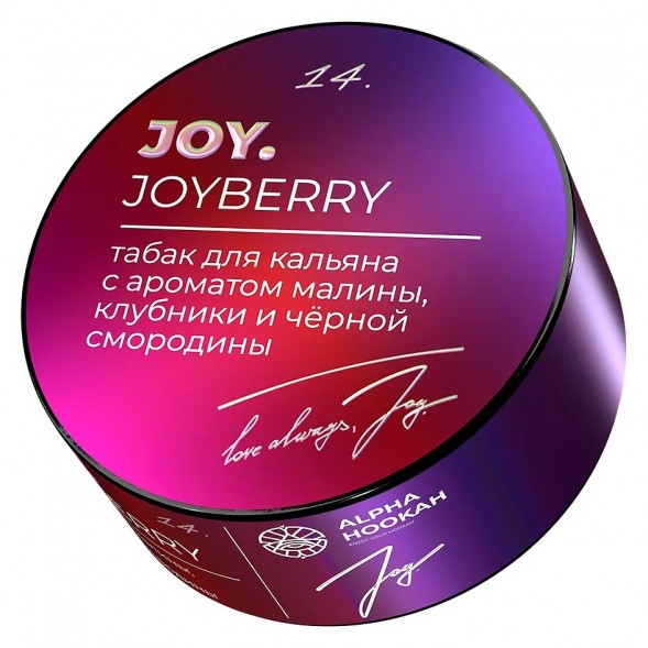 Табак Joy - Joyberry (Малина, Клубника и Чёрная Смородина, 25 грамм) купить в Самаре