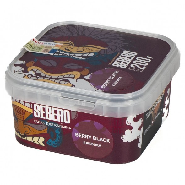 Табак Sebero - Berry Black (Ежевика, 200 грамм) купить в Самаре