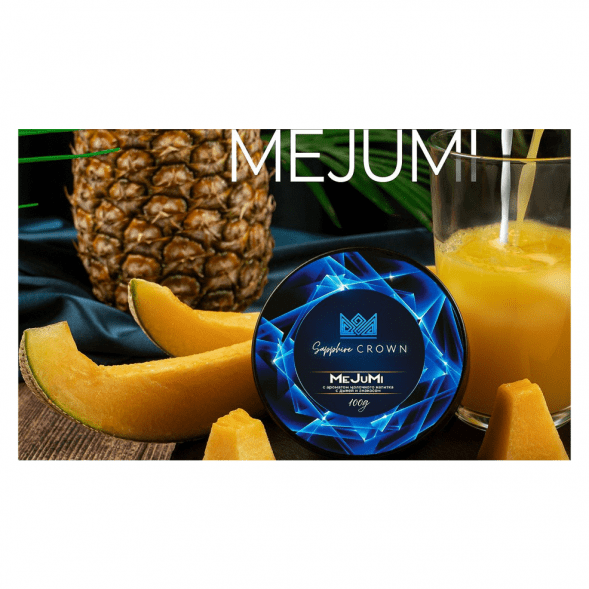 Табак Sapphire Crown - MeJuMi (Молочный Напиток с Дыней и Ананасом, 25 грамм) купить в Самаре