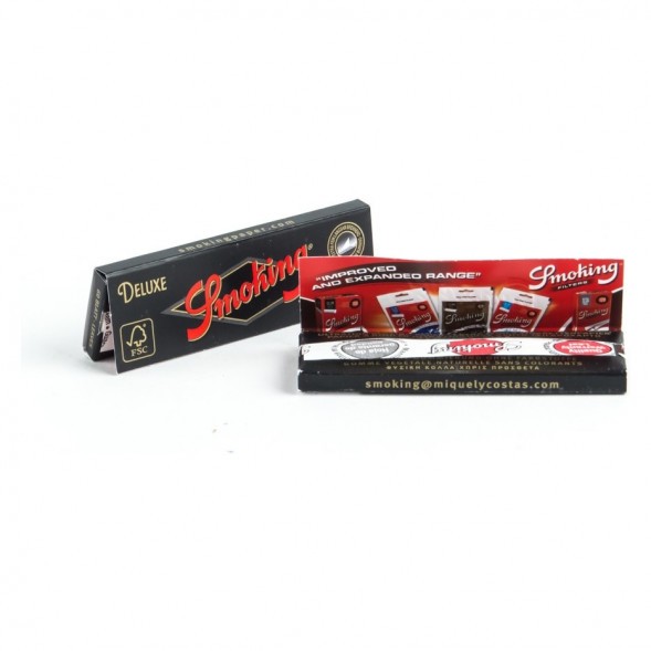 Бумага для самокруток Smoking - Regular Deluxe (70х37 мм, 60 штук) купить в Самаре