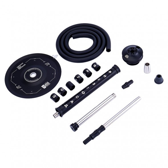 Кальян MISHA Rebel - Revolt Hero БЧК (Чёрный Белый, Без Колбы) купить в Самаре