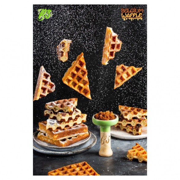 Табак B3 - Belgium Waffle (Бельгийские Вафли, 50 грамм) купить в Самаре