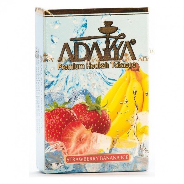Табак Adalya - Strawberry Banana Ice (Ледяная Клубника и Банан, 200 грамм) купить в Самаре
