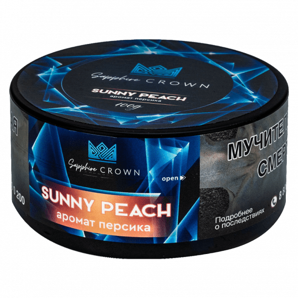 Табак Sapphire Crown - Sunny Peach (Персик, 25 грамм) купить в Самаре