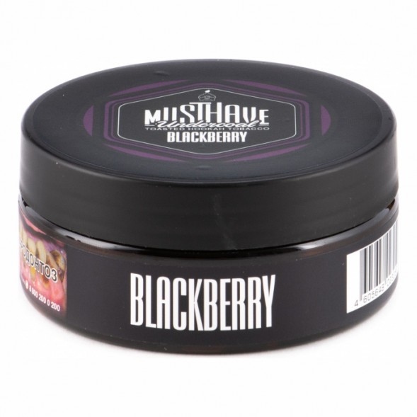 Табак Must Have - Blackberry (Ежевика, 125 грамм) купить в Самаре