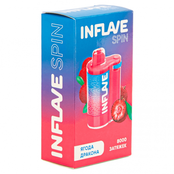INFLAVE SPIN - Ягода Дракона (8000 затяжек) купить в Самаре