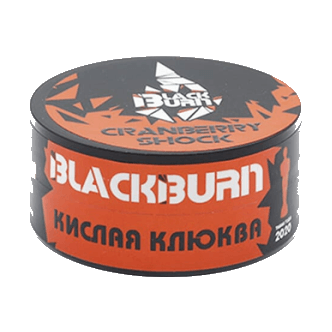 Табак BlackBurn - Cranberry Shock (Кислая Клюква, 25 грамм) купить в Самаре