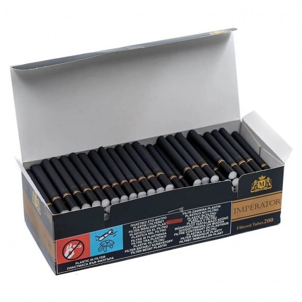 Гильзы сигаретные Imperator - Black (84х20 мм, 200 шт.) купить в Самаре