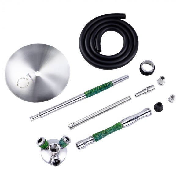 Кальян UNION - Fibonacci Стаб (Зелёный, Без Колбы) купить в Самаре