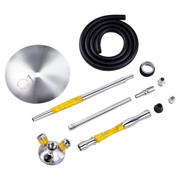 Кальян UNION - Fibonacci Стаб (Жёлтый, Без Колбы) купить в Самаре