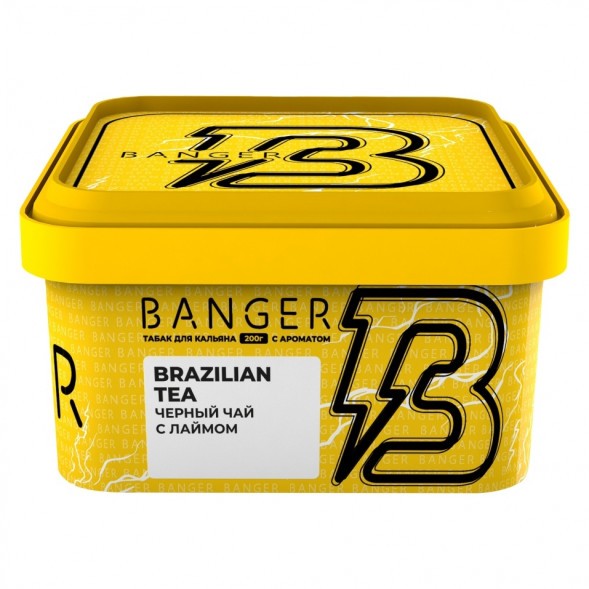 Табак Banger - Brazilian Tea (Чёрный Чай с Лаймом, 200 грамм) купить в Самаре