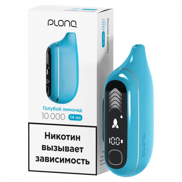PLONQ MAX PRO - Голубой Лимонад (10000 затяжек) купить в Самаре