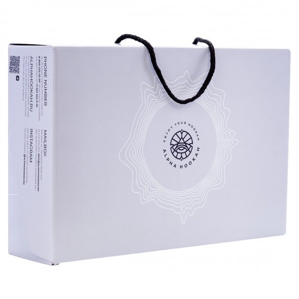 Кальян Alpha Hookah - ORO Light Black (без колбы) купить в Самаре