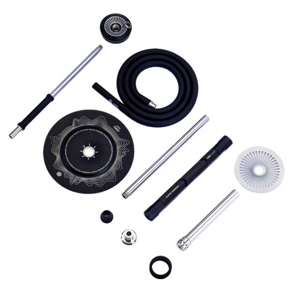 Кальян Alpha Hookah - ORO Light Black (без колбы) купить в Самаре