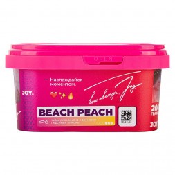 Табак Joy - Beach Peach (Персик и Лимон, 200 грамм)