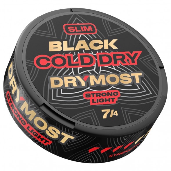 Табак жевательный DryMost - Black Cold Dry Slim (12 грамм) купить в Самаре