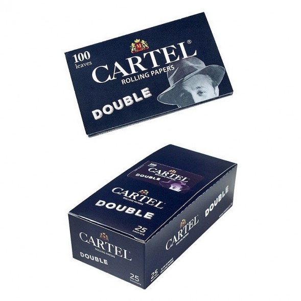 Бумага для самокруток Cartel - Double Black (100 штук) купить в Самаре