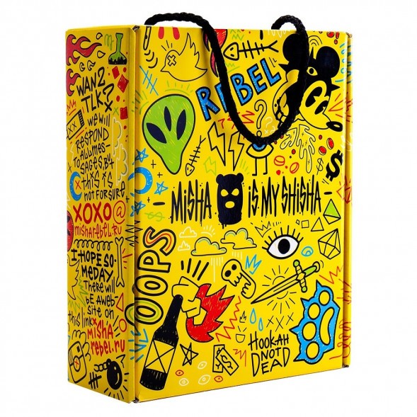 Кальян MISHA Rebel - Azure (Лазурный, Без Колбы) купить в Самаре