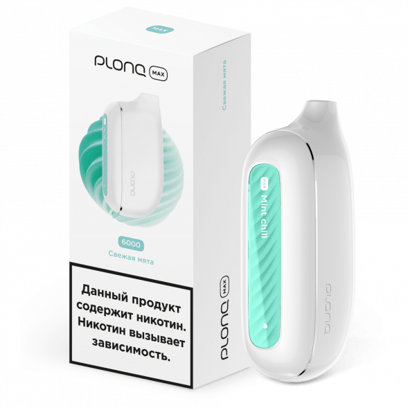 PLONQ MAX - Свежая Мята (6000 затяжек) купить в Самаре