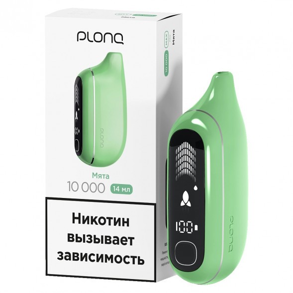 PLONQ MAX PRO - Мята (10000 затяжек) купить в Самаре