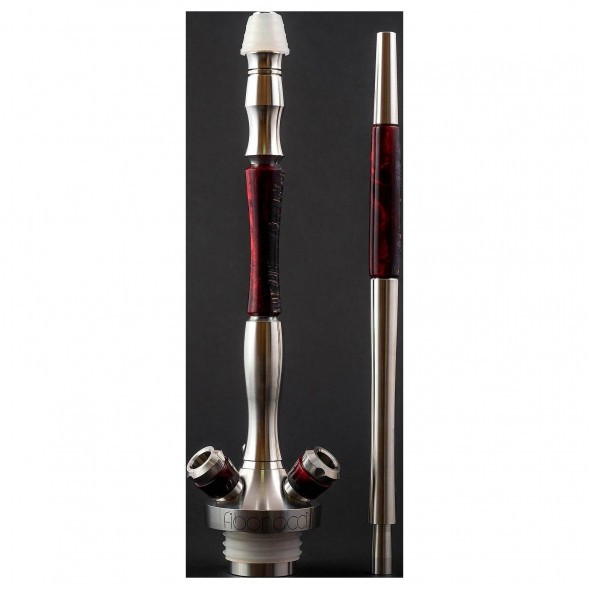 Кальян UNION - Fibonacci Гибрид (Чёрно-Красный, Без Колбы) купить в Самаре